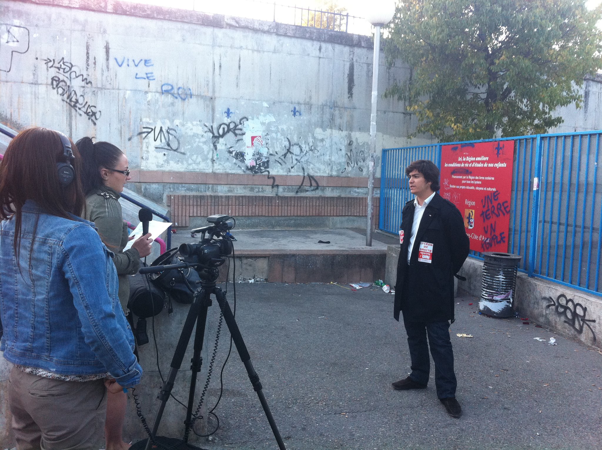 Image L’UNI-Lycée Aix-Marseille interviewée